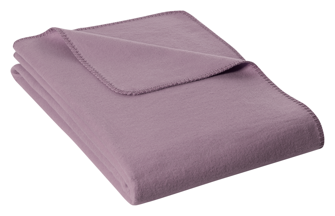 Odeja eko bombaž Cadiz 150x200 mauve