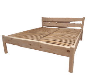 Lesena postelja iz cemprina, natur Lesena postelja iz cemprina, natur