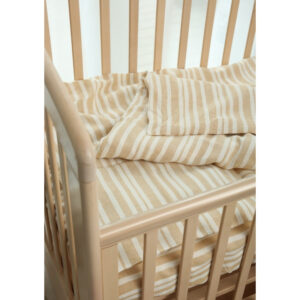 Otroška posteljnina 100% lan, črtasta 100x135 Otroška posteljnina 100% lan, črtasta 100x135