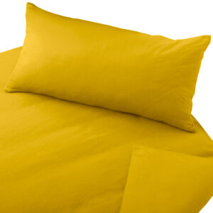 Posteljnina flanela curry razl.dim.