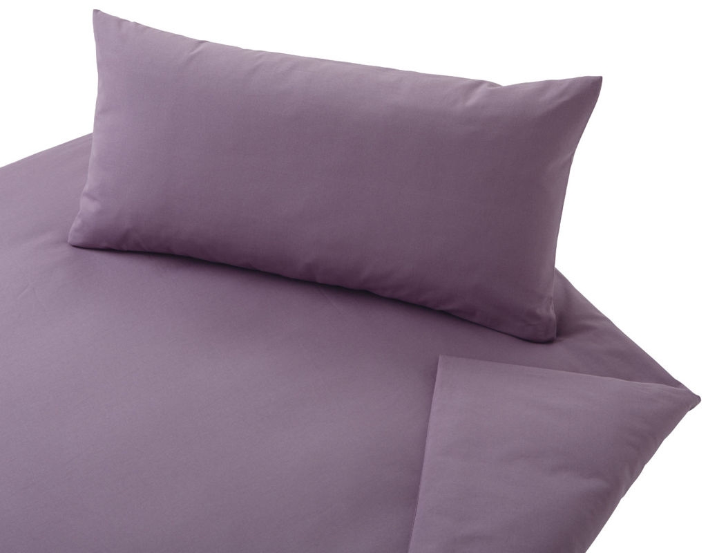 Posteljnina platno flieder 140x200, 50x70
