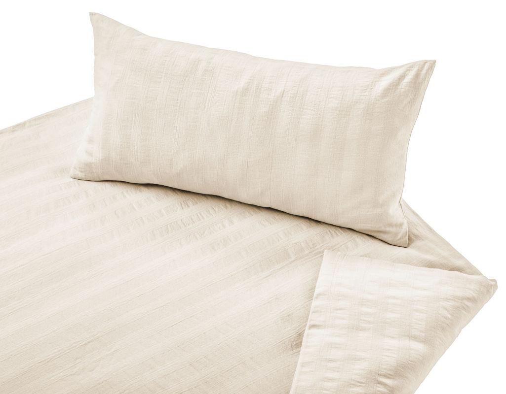 Posteljnina Crinkle natur 140x200, 50x70 Posteljnina Crinkle natur 140x200, 50x70