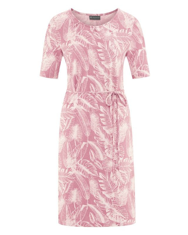 Ženska obleka konoplja, bom. DH180 rose L