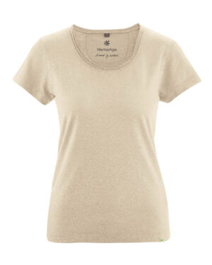 Ženska majica KR konoplja, bom. DH216 gobi