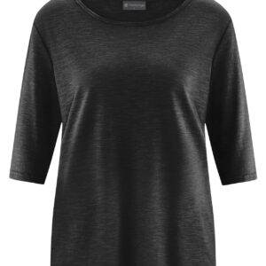 Ženska majica KR konoplja, bom. DH670 black Ženska majica KR konoplja, bom. DH670 black