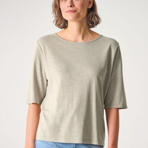 Ženska majica KR konoplja, bom. DH670 ocean