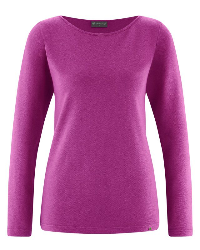 Ženski pulover konoplja, bom. DH673 violet L