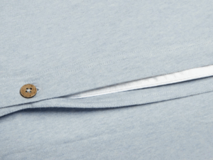 Otroška jersey posteljnina eko bombaž 100x135 S.MODRA