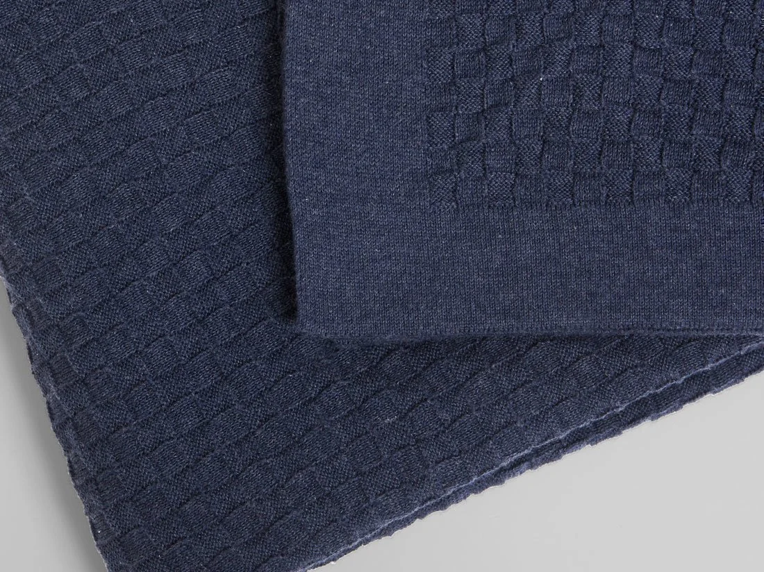 Deka iz 100% eko bombaža, 160x250, NAVY