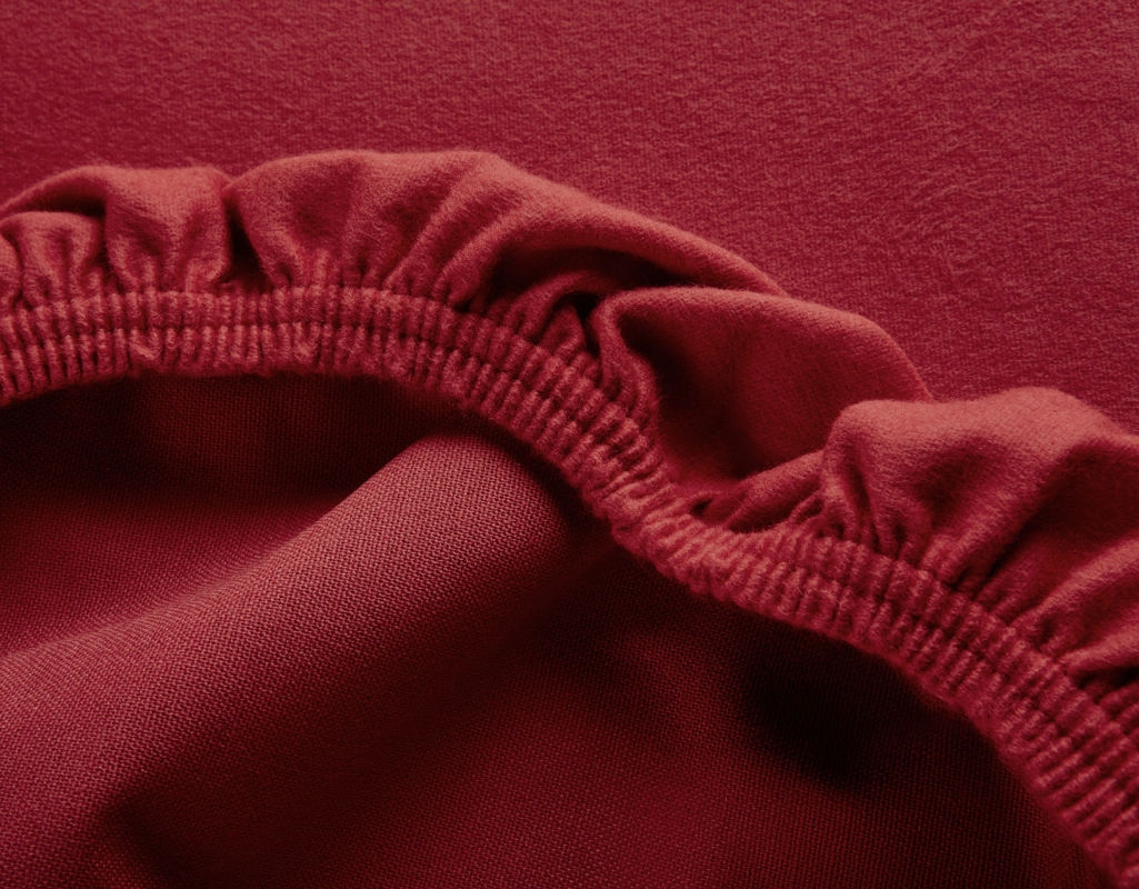 FLANELA jogi rjuha 20cm dunkelrot eko bombaž
