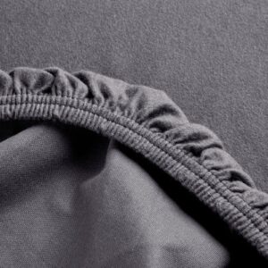 FLANELA jogi rjuha 20cm graphit eko bombaž