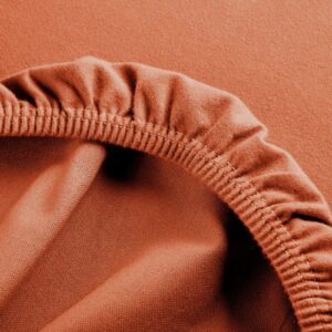 FLANELA jogi rjuha 20cm orange eko bombaž