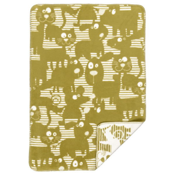 Odeja otroška eko bombaž ZELENA 75x100,100x150