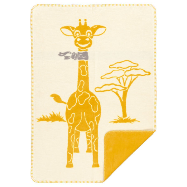 Odeja otroška eko bombaž Ž RUMENA 75x100