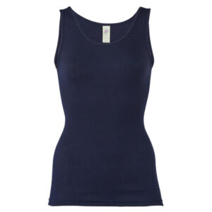 Ženska spodnja majica, 100% eko bombaž indigo 46-48