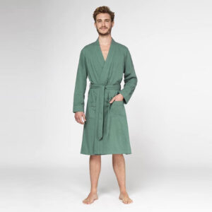 Kopalni plašč iz 100% eko bombaža zelen