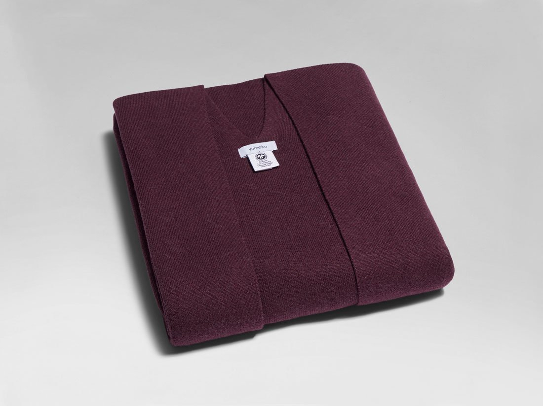 Pleteni plet iz 100% eko bombaža marron