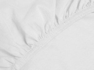 Otroška jersey jogi rjuha eko bombaž več dim. BELA