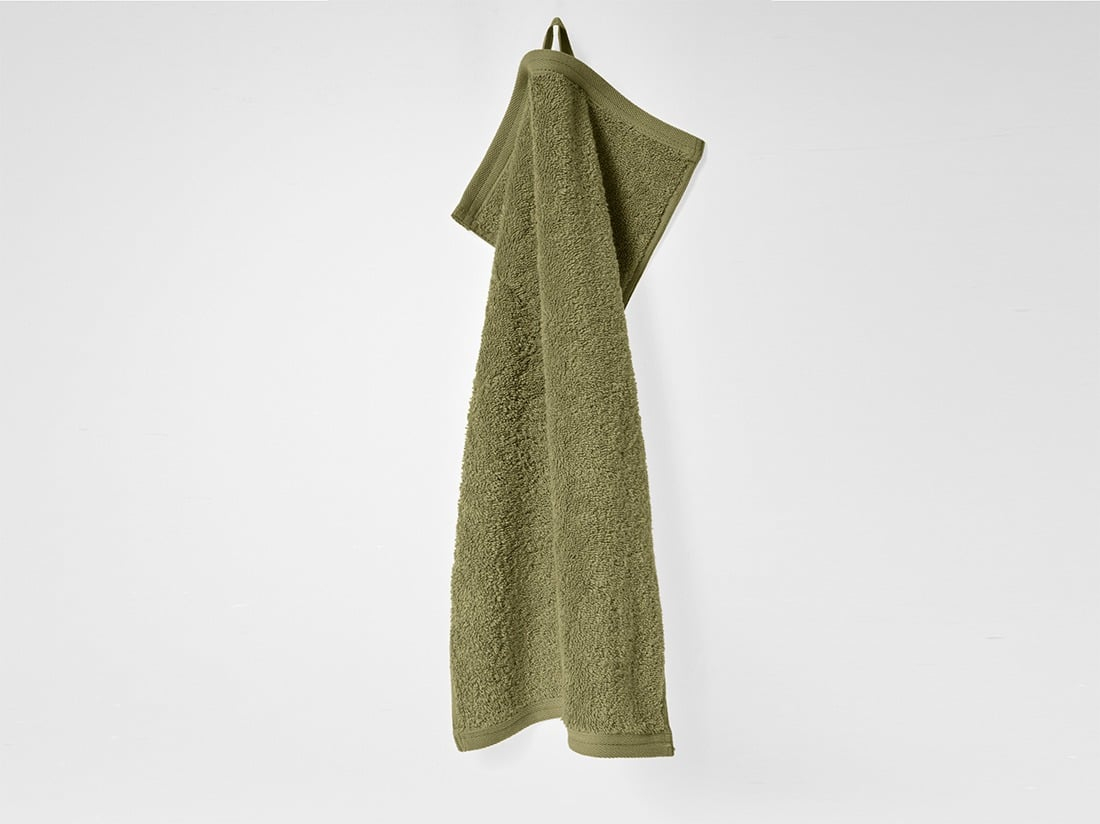 Brisača eko bombaž frotir OLIVE GREEN