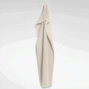 Brisača eko bombaž dots WHITE SAND