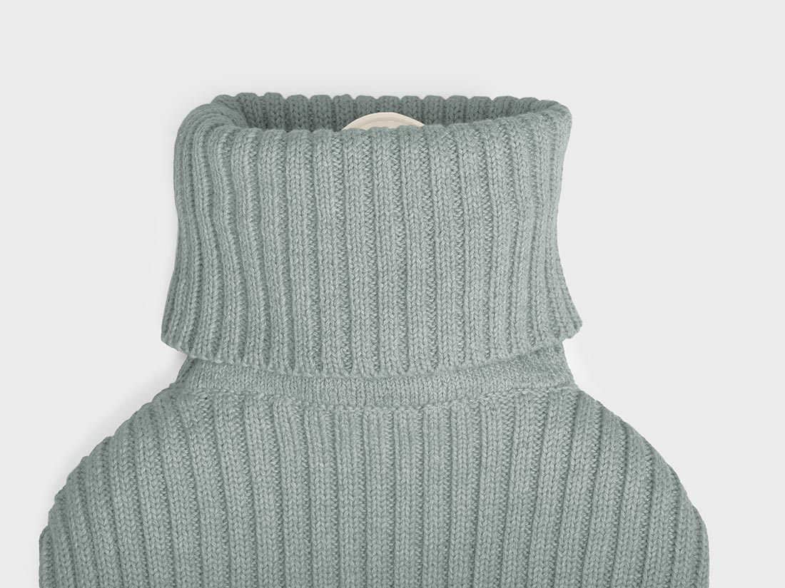 Prevleka za termofor iz 100% eko bombaža sea green