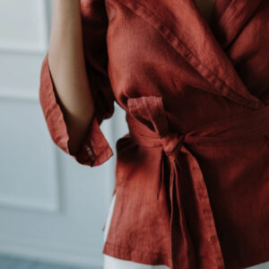 Srajca 1288 100% lan, več barv in velikosti