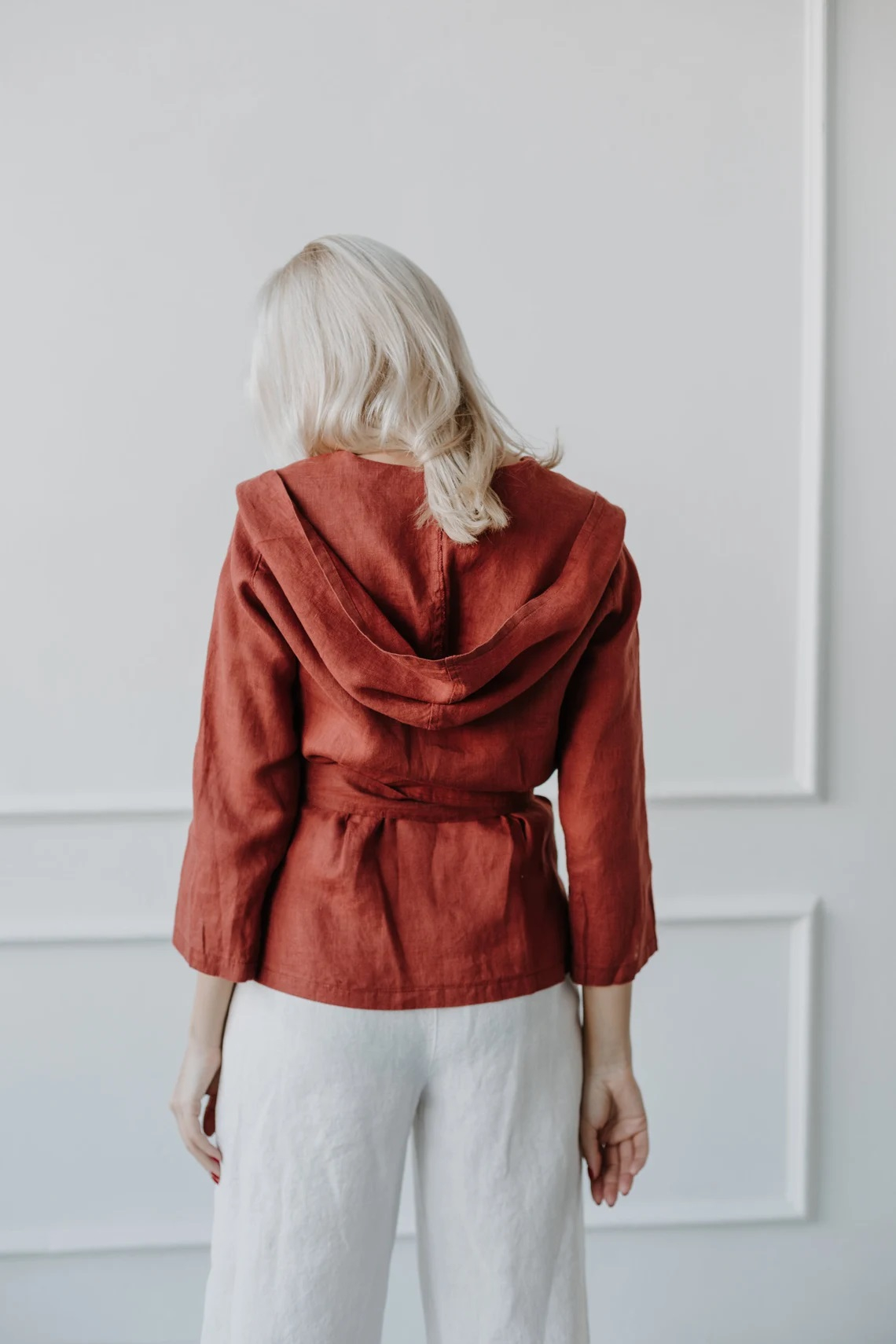 Srajca 1288 100% lan, več barv in velikosti