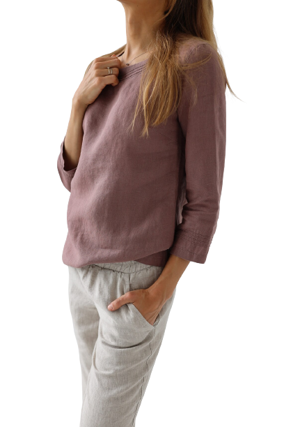 Tunika ženska 1513 100% lan, več barv in velikosti Tunika ženska 1513 100% lan, več barv in velikosti