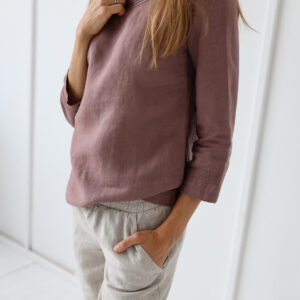 Tunika ženska 1513 100% lan, več barv in velikosti Tunika ženska 1513 100% lan, več barv in velikosti