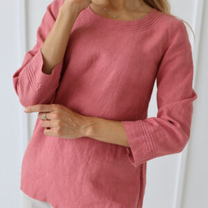 Tunika ženska 1513 100% lan, več barv in velikosti Tunika ženska 1513 100% lan, več barv in velikosti