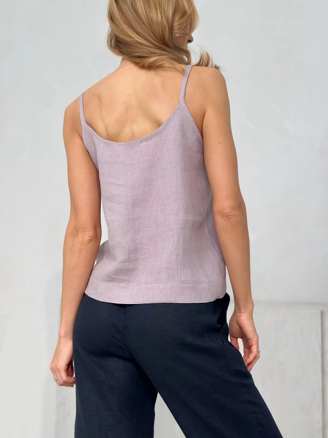 Top ženski 1507 100% lan, več barv in velikosti