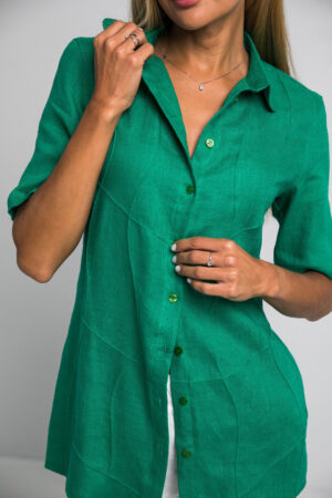 Srajca ženska 1511 100% lan, več barv in velikosti