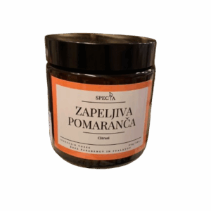Dišeča sveča "Zapeljiva pomaranča" 120 ml.
