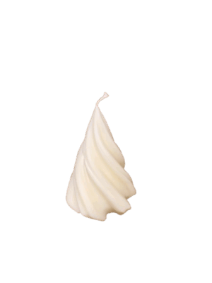 Sveča "Smrečica zavita" soja vosek 65g. 