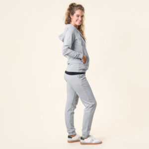 EKO Bombažna Ženska Jopica SIVA