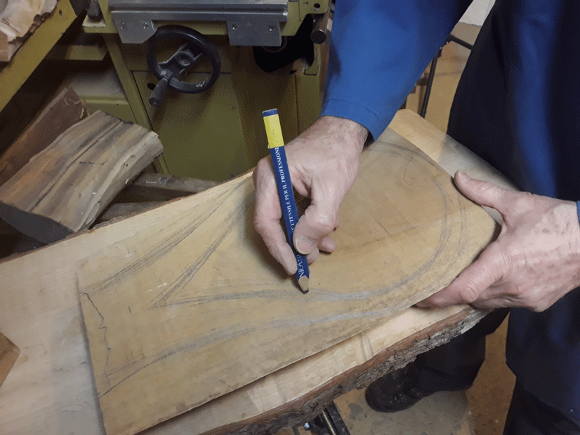 Lesena skleda- bukev 07 izdelana v Sloveniji