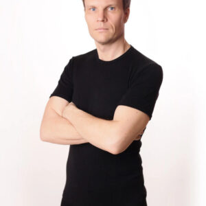 Moška majica KR iz 100% volne ČRNA XS do XXXL Moška majica KR iz 100% volne ČRNA XS do XXXL