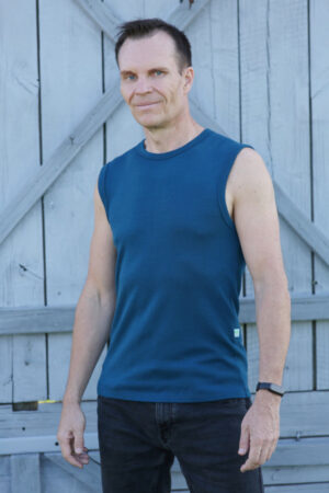 Moška majica BR iz 100% volne PETROL XS do XXXL