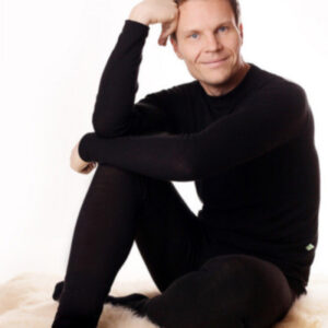 Moške legice iz 100% volne ČRNE XS do XXXL