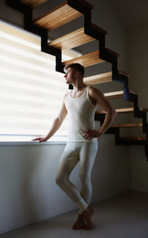 Moške legice iz 100% volne NATUR XS do XXXL