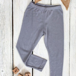 EKO Merino otroške legice SIVE od 122-152