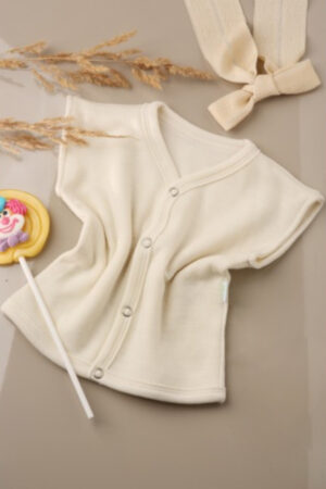 EKO Merino otroški brezrokavnik NATUR od 56-116