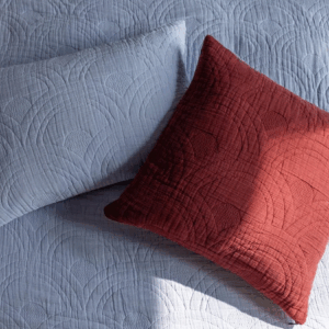 Deka iz 100% eko bombaža, 200x230,260x240, SIVKA MODRA