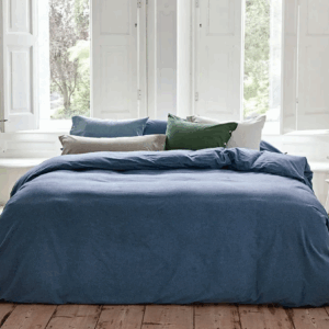 Posteljnina flanela denim blue razl.dim.