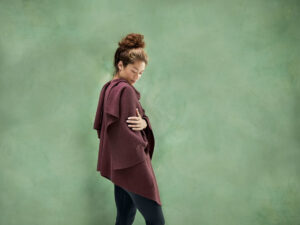 Pleteni plet iz 100% eko bombaža marron Pleteni plet iz 100% eko bombaža marron