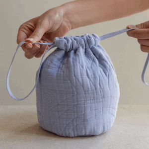 Toaletna torbica mošnjiček eko bombaž SIVKA Toaletna torbica mošnjiček eko bombaž SIVKA