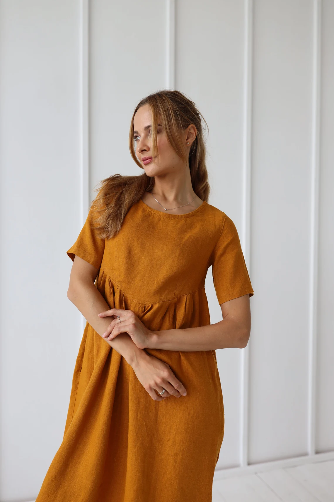 Obleka 1237, 100% lan