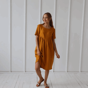 Obleka 1237, 100% lan