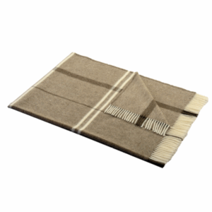 Volnena odeja ISOLA bež karo Volnena odeja ISOLA bež karo