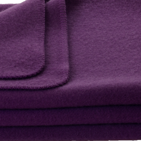 Volnena odeja INN velur aster 150x200